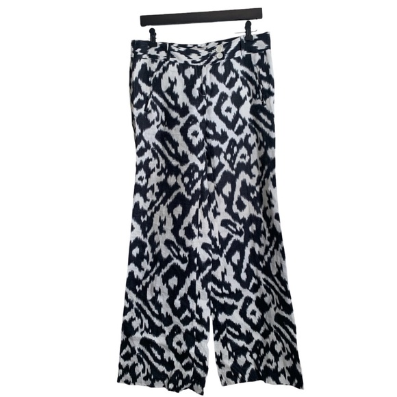 LOFT Pants - Ann Taylor Loft Women's Pants Size 4 Wide Leg 100% Linen